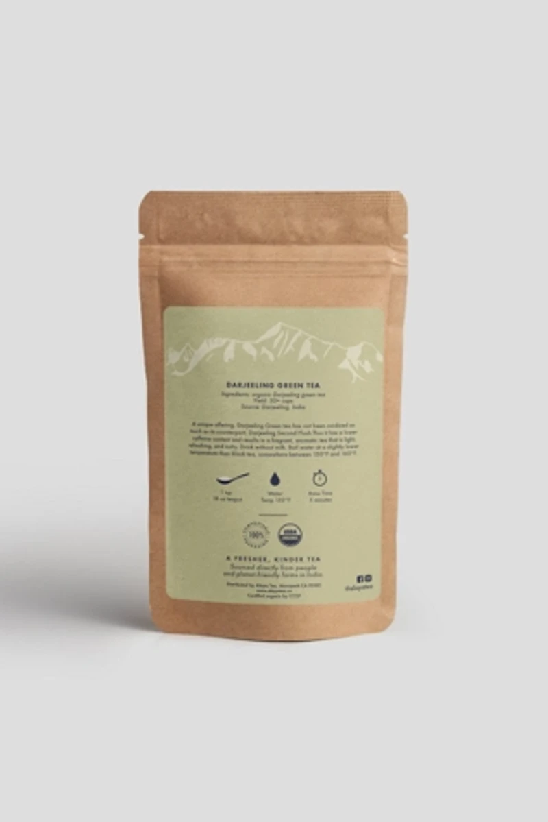Alaya Tea Organic Darjeeling Green Loose Leaf Tea