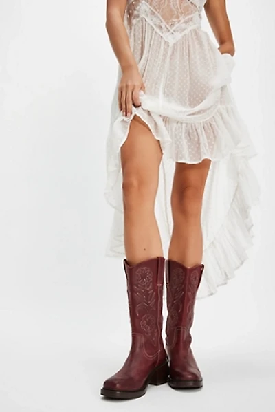 Frye For FP Kate Deco Stitch Boots
