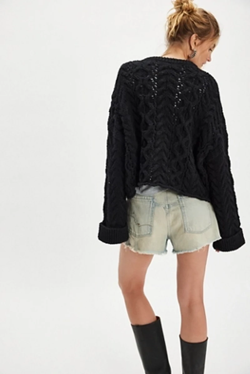 Polly Cable-Knit Sweater