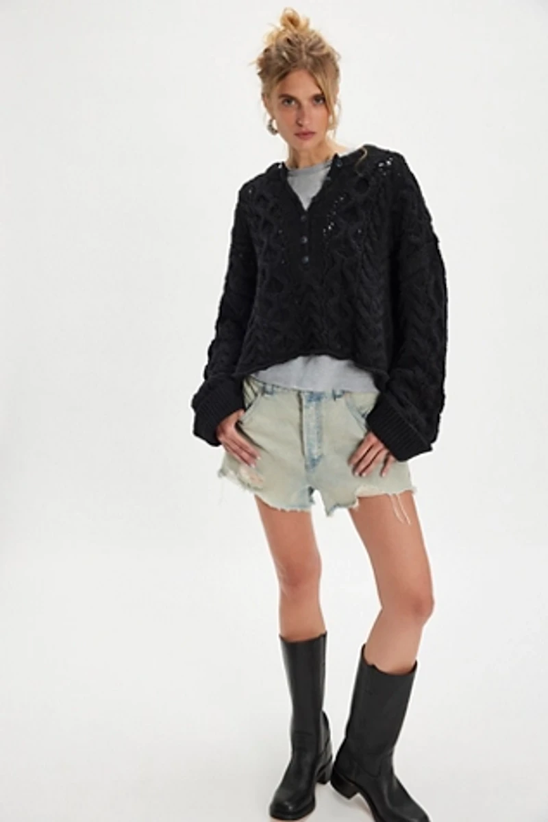 Polly Cable-Knit Sweater