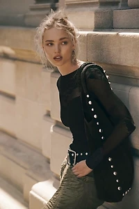 See You Soon Studded Tote
