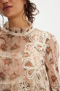 Embroidered Daydream Top
