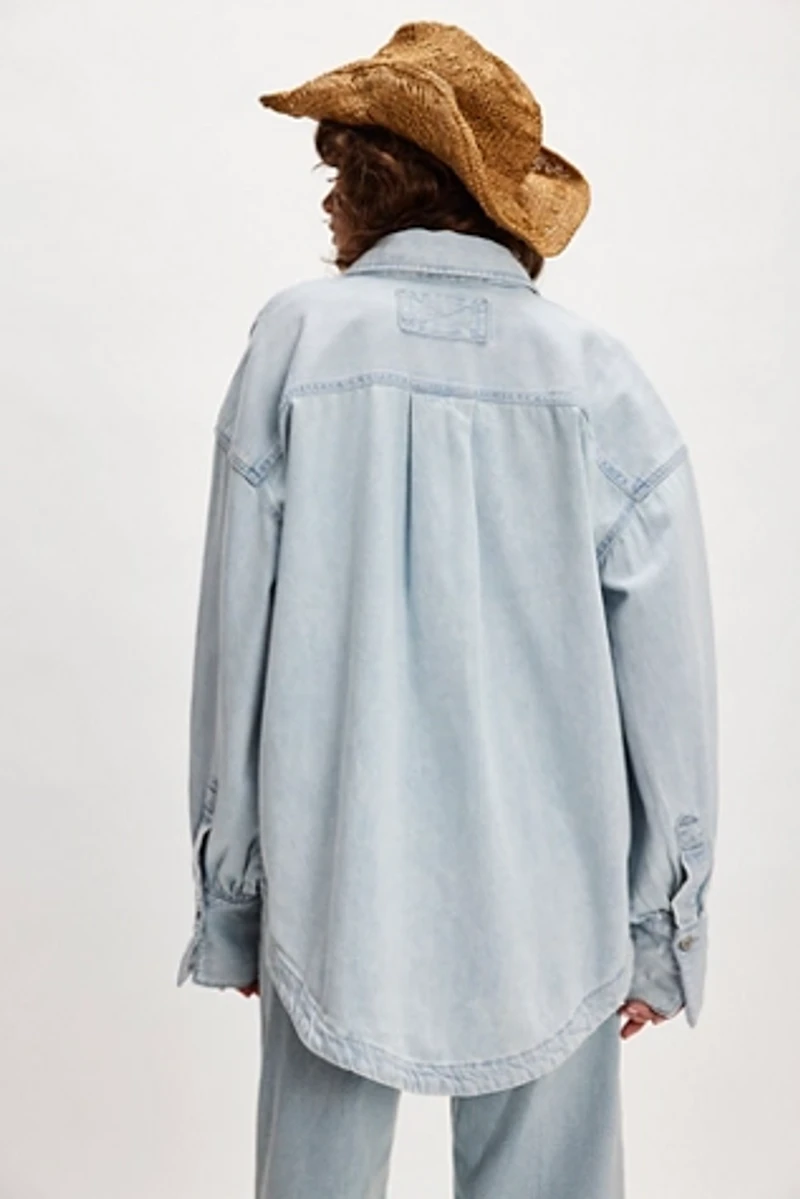 We The Free Ashley Denim Shirt