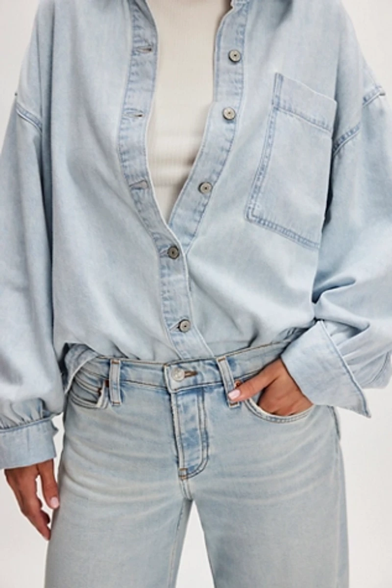 We The Free Ashley Denim Shirt
