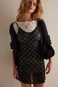 Stretch Lace Low Back Chemise