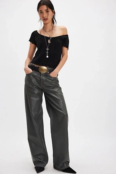 Closed Nikka Wide-Leg Coated Jeans