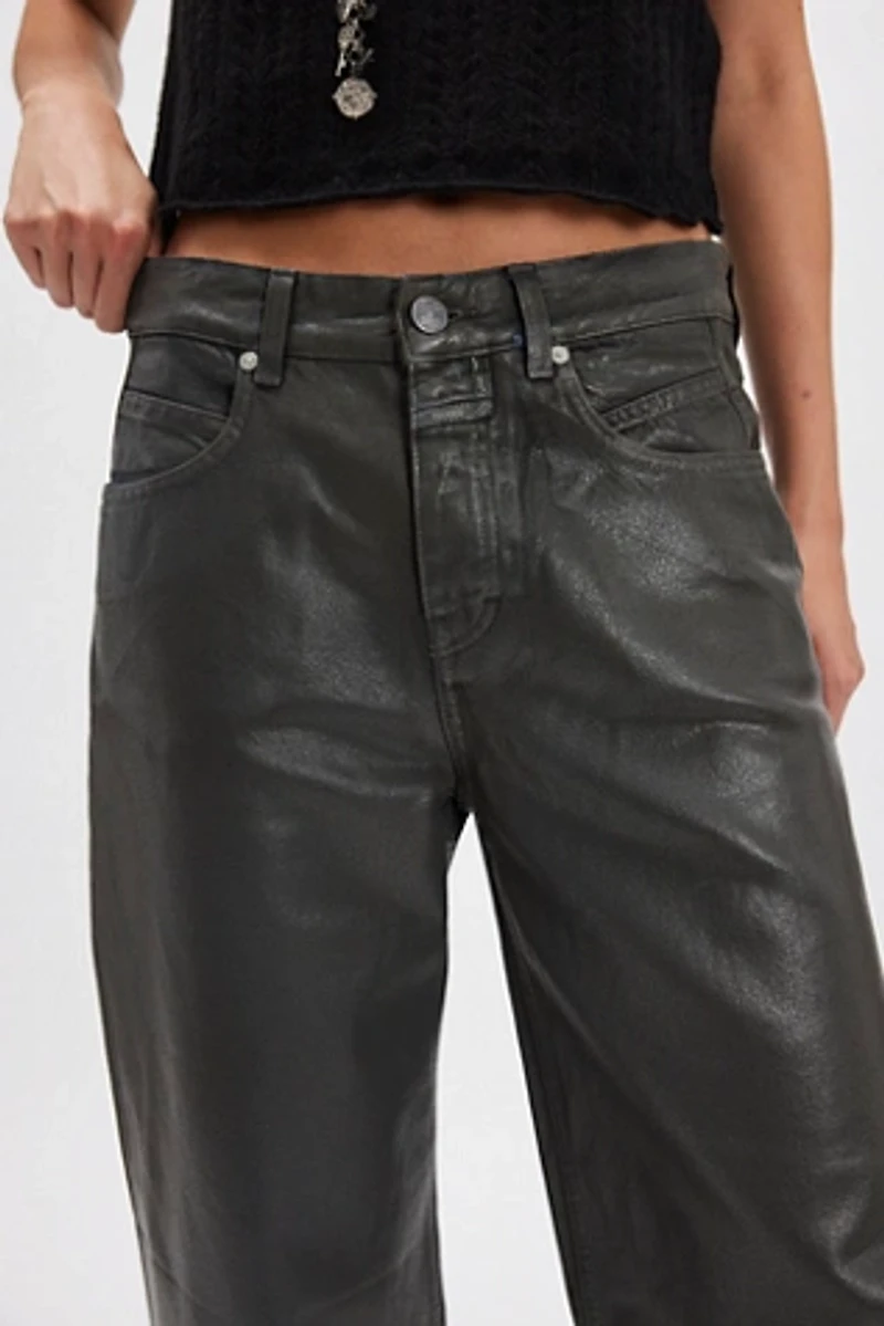 Closed Nikka Wide-Leg Coated Jeans