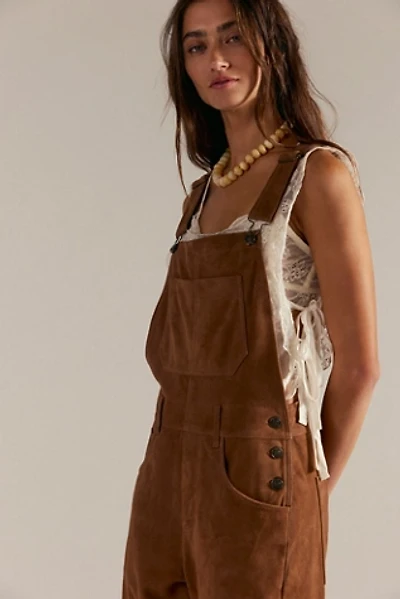 We The Free Suede Ziggy Overalls