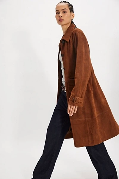 We The Free Klaus Suede Trench