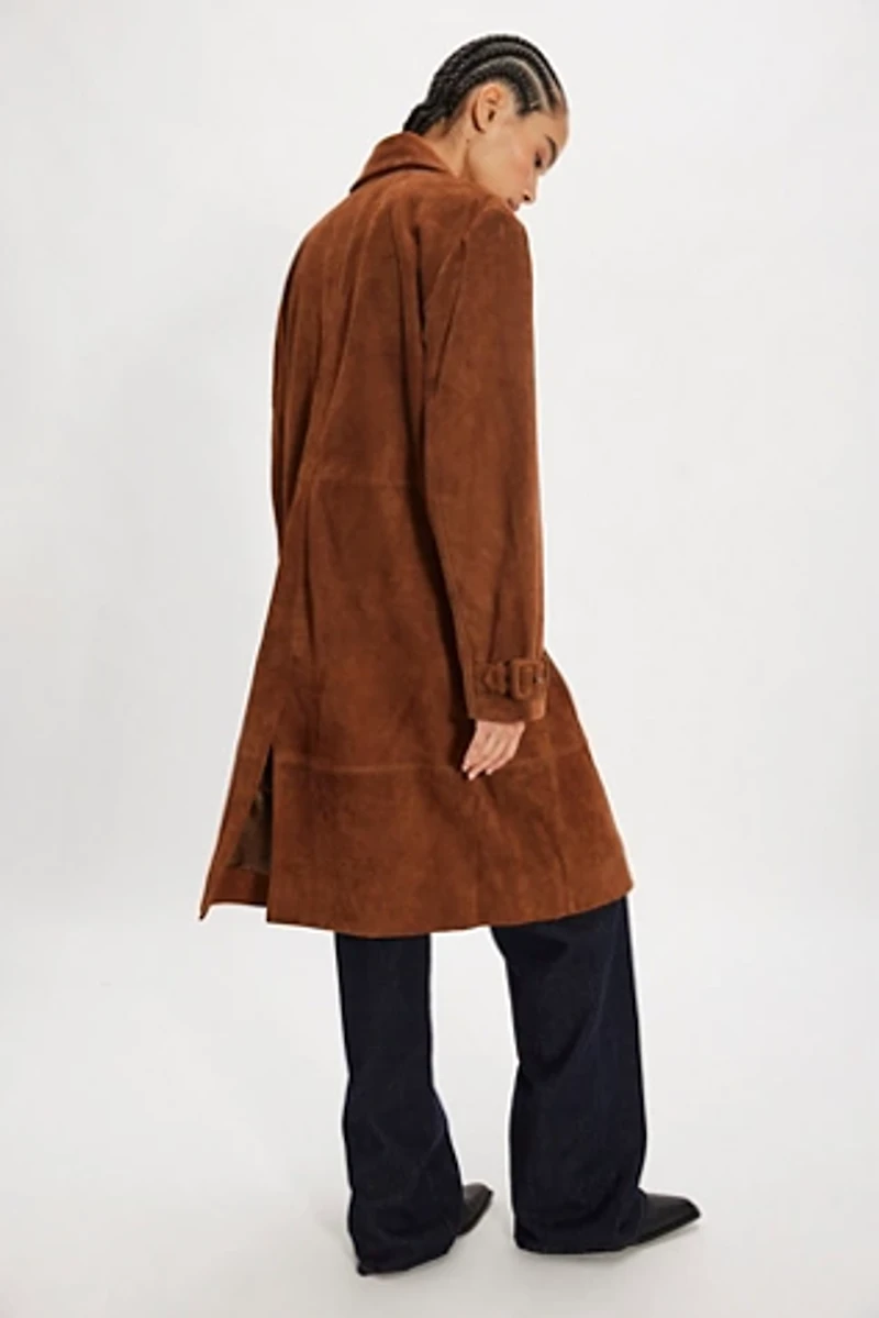 We The Free Klaus Suede Trench