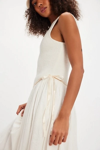 Nightingale Seersucker Midi Dress