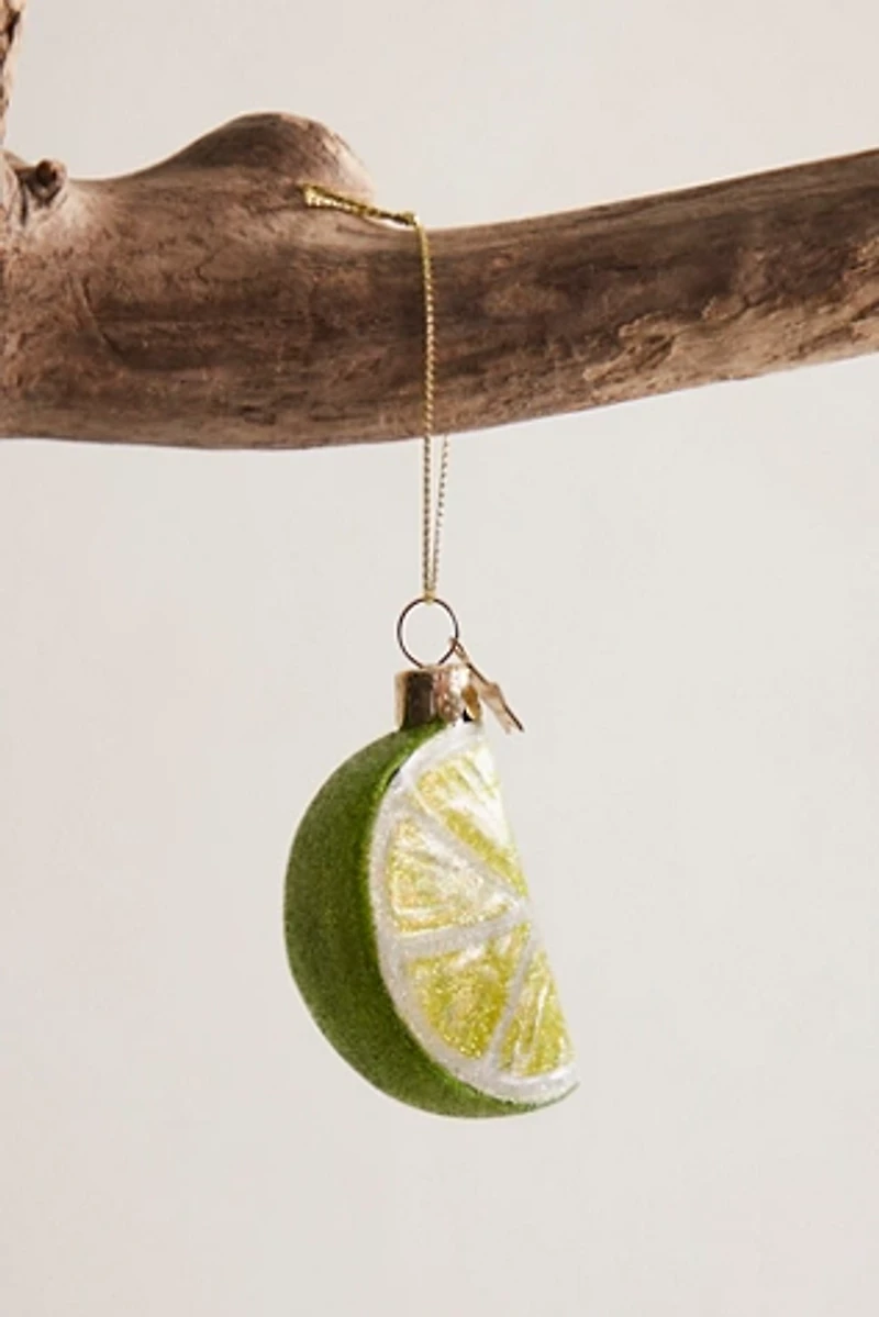 Slice Of Lime Ornament
