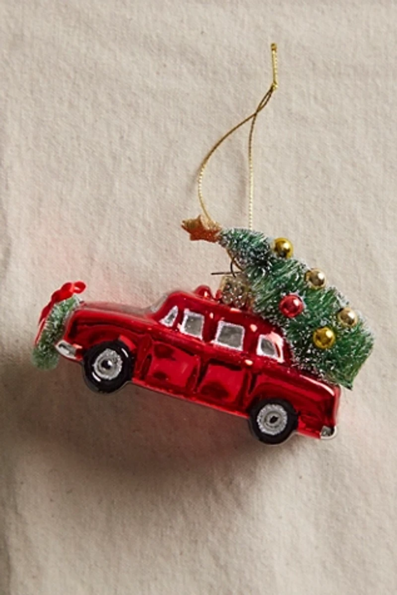 Car With Tree Ornament