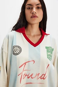 Found Stripe Sport LS Jersey