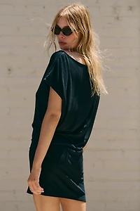 Good Feels Short-Sleeve Mini Dress