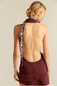 Understated Leather Liv Mini Dress