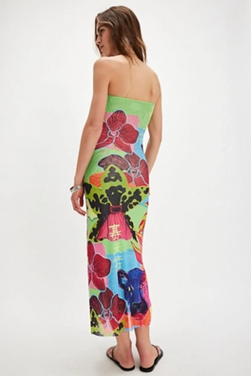 Summi Strapless Slip Dress