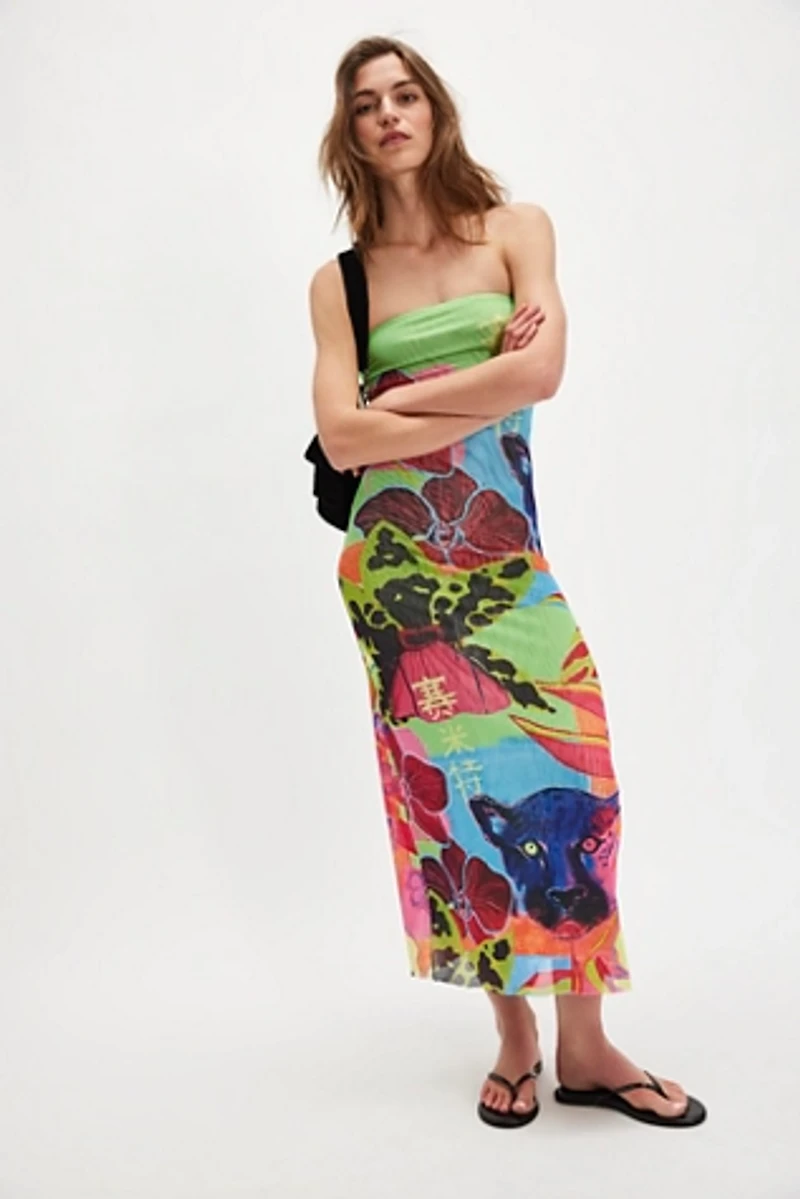 Summi Strapless Slip Dress