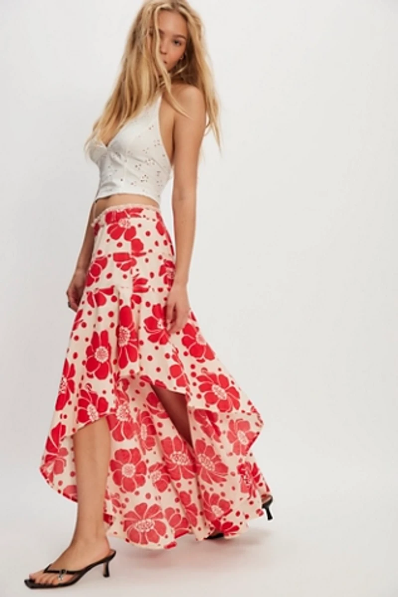 Poppy Printed Maxi Skirt