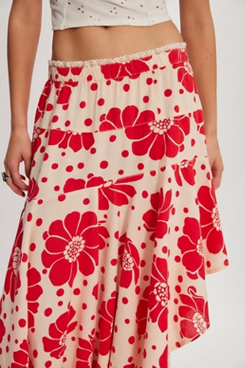 Poppy Printed Maxi Skirt