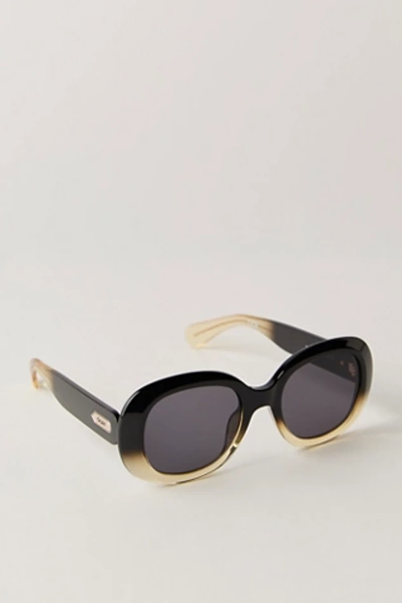 Quay Impromptu Novelty Round Sunglasses