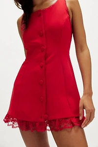 For Love & Lemons Venus Mini Dress