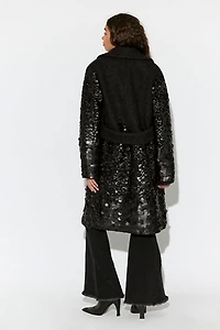 Anna Sui Sequin Coat