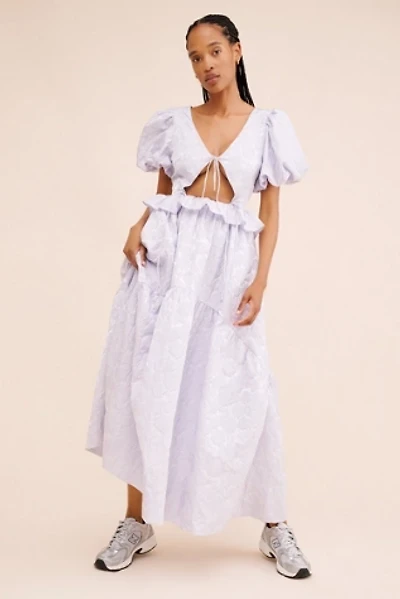 Allina Liu Edessa Jacquard Dress