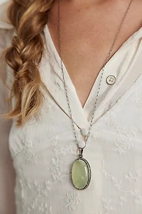 Robindira Prehnite Necklace