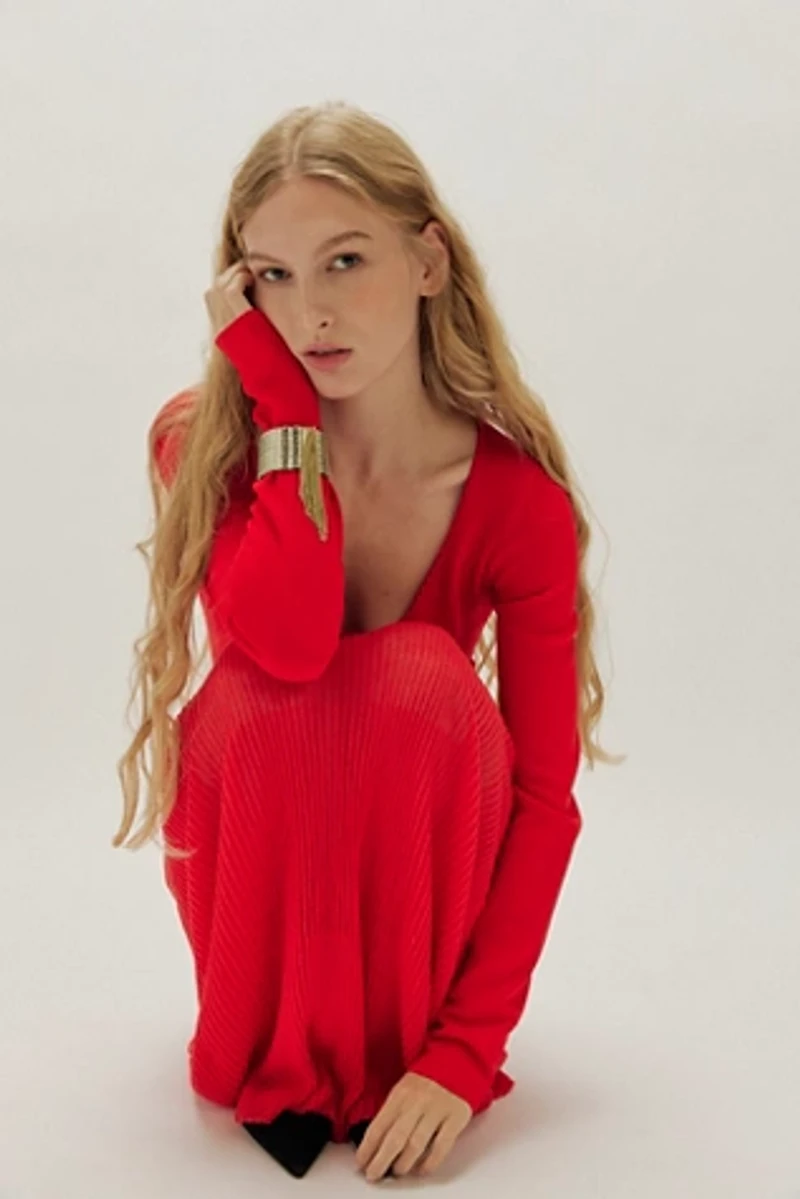 Third Form Rewind Knit Maxi Dress