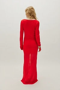 Third Form Rewind Knit Maxi Dress