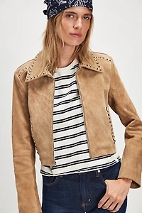 Understated Leather Crazy Life Jacket