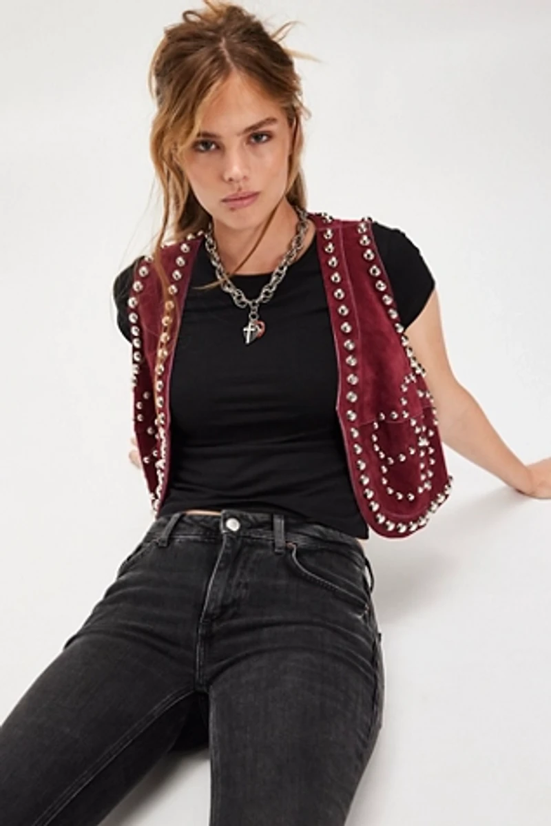 Understated Leather Taylor Vest