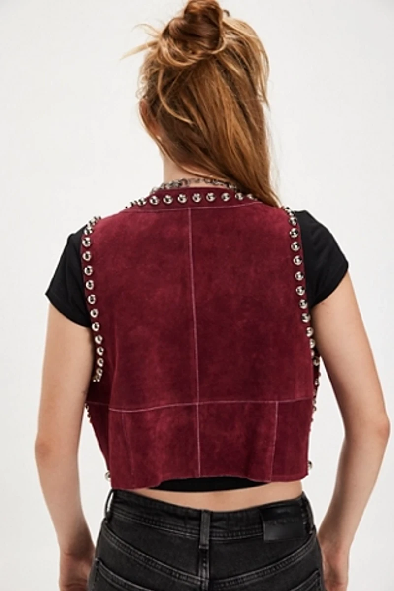 Understated Leather Taylor Vest