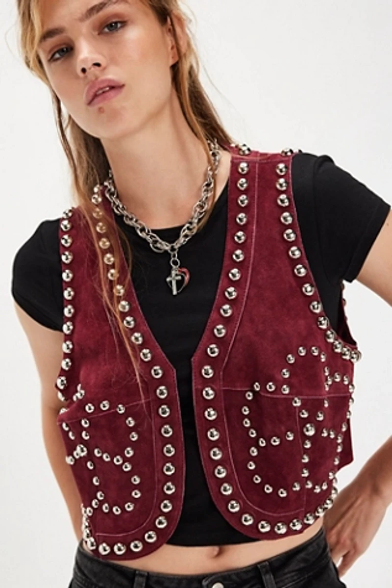 Understated Leather Taylor Vest