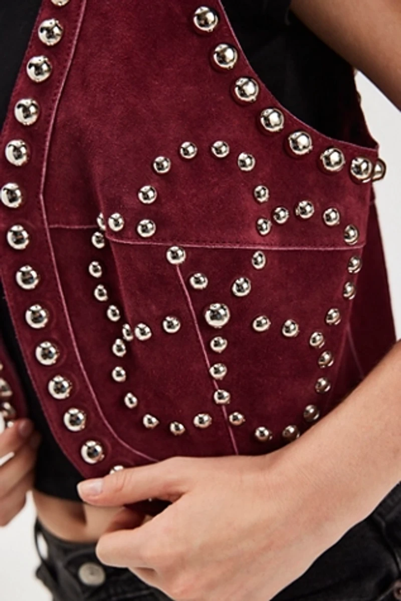 Understated Leather Taylor Vest