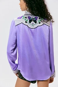 Anna Sui Embroidered Cowboy Shirt