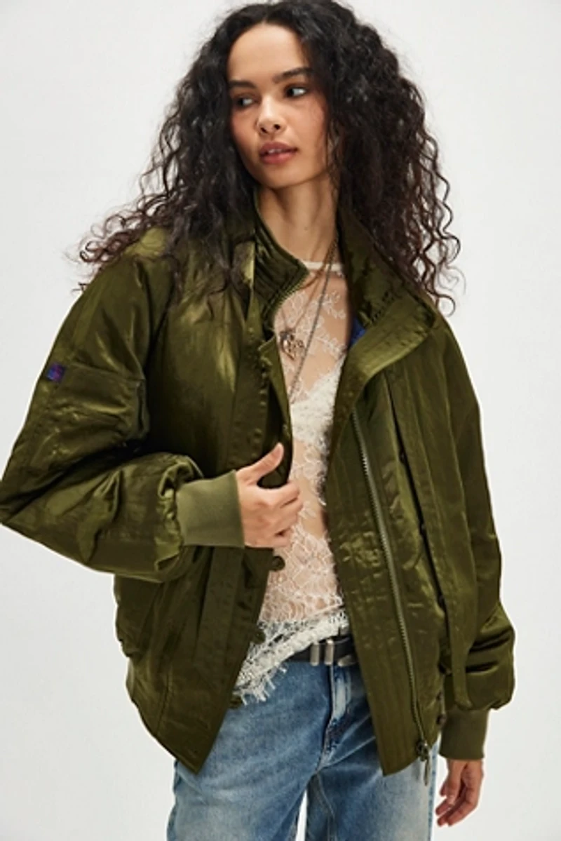 Damson Madder Joannie Bomber Jacket