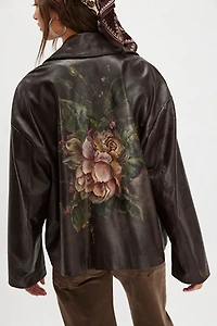 Nigel Preston Roses Leather Jacket