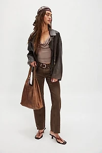 Nigel Preston Roses Leather Jacket