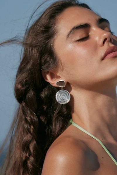 Chan Luu Spiral Shell Earrings
