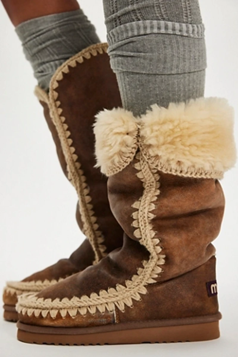 MOU Leather Bergy Boots