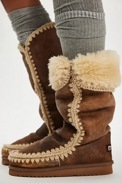 MOU Leather Bergy Boots