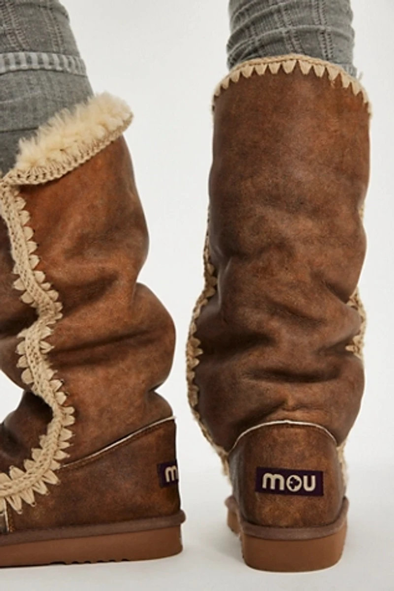 MOU Leather Bergy Boots