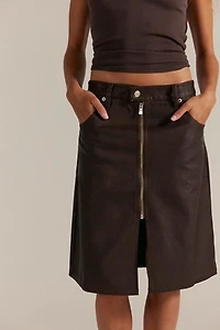 We The Free Sycamore Vegan Midi Skirt