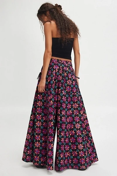 Miss You Most Printed Wide-Leg Pants