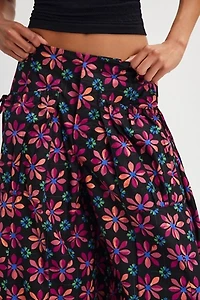 Miss You Most Printed Wide-Leg Pants