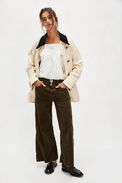 Citizens of Humanity Lyra Corduroy Wide-Leg Jeans