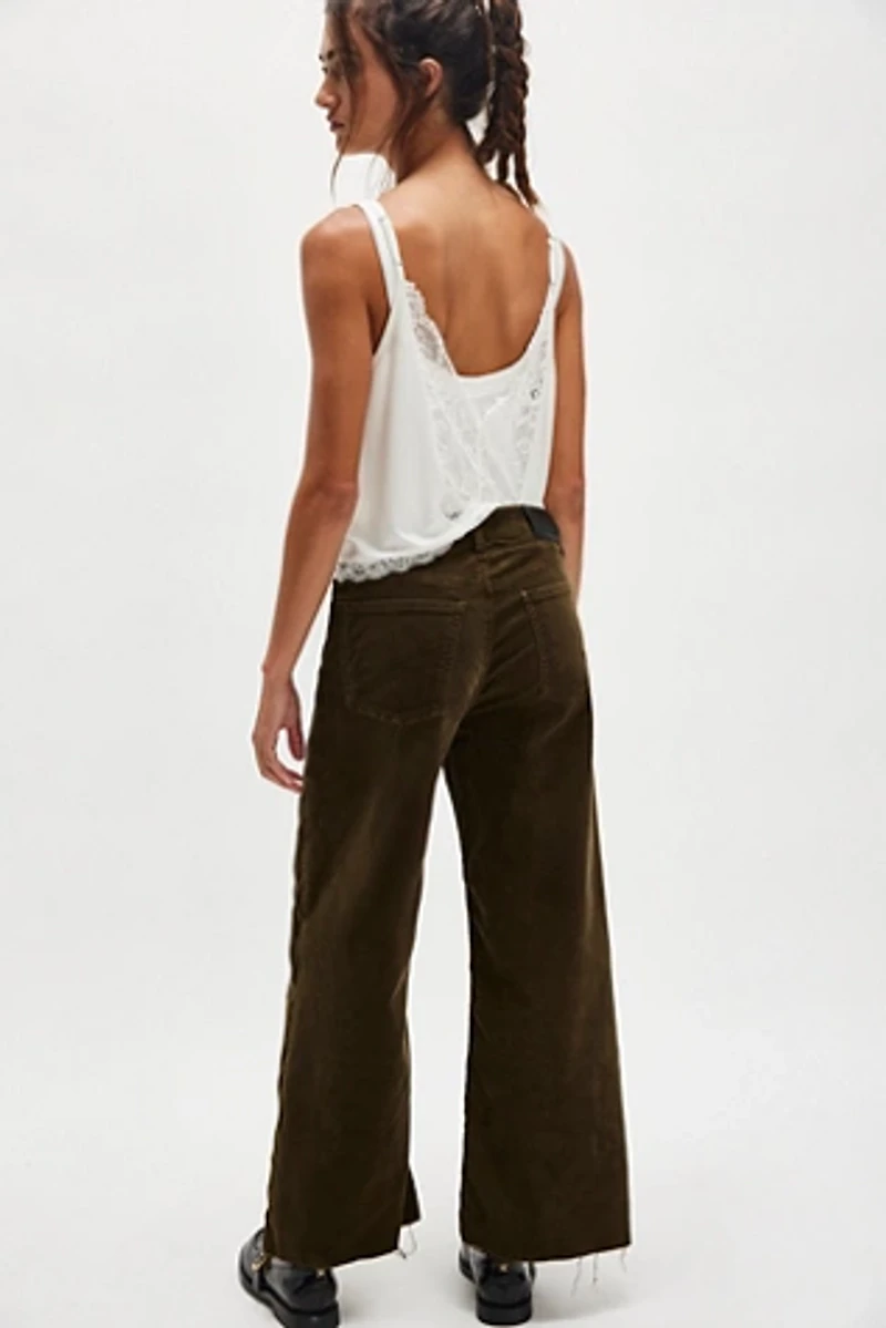 Citizens of Humanity Lyra Corduroy Wide-Leg Jeans