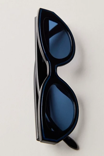 By Anthropologie Floral-Trimmed Cat-Eye Sunglasses at  display picture 1